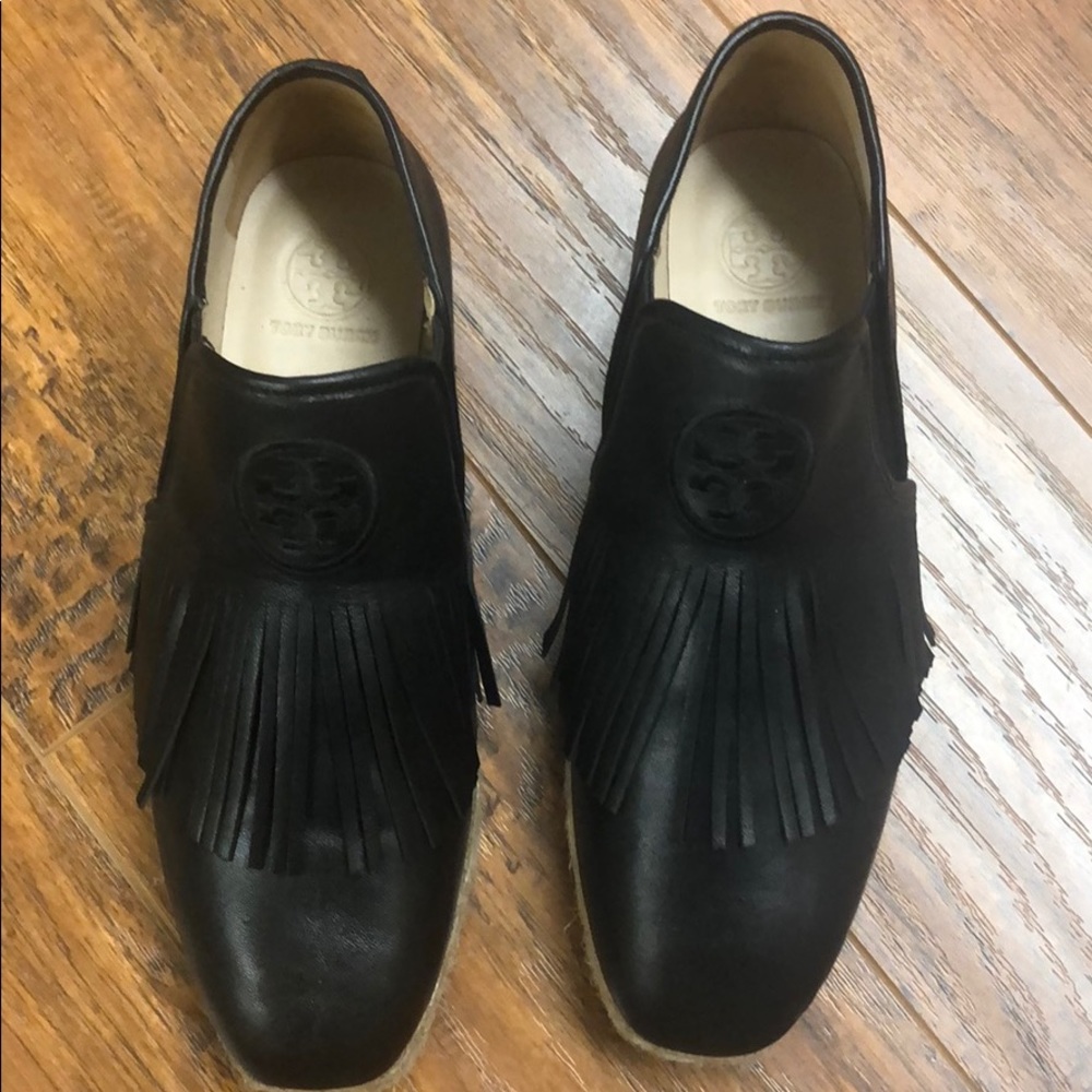 Tory Burch leather espadrille